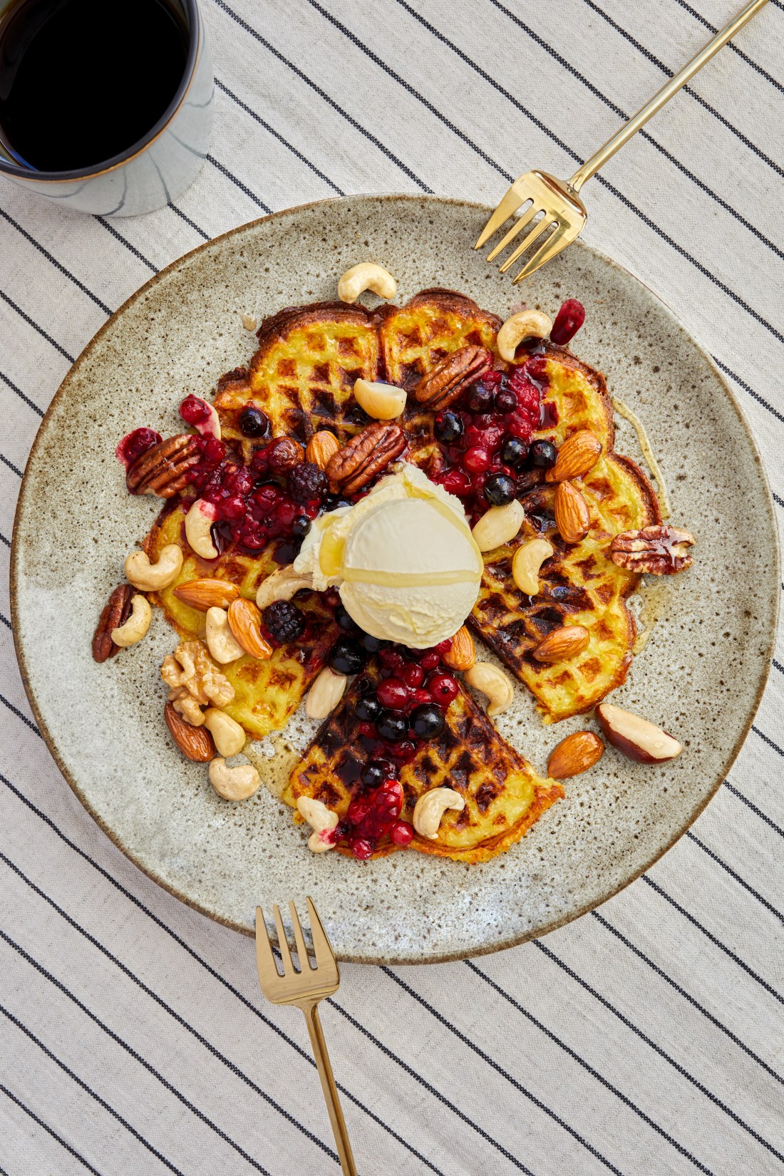 Erdäpfelwaffel süß