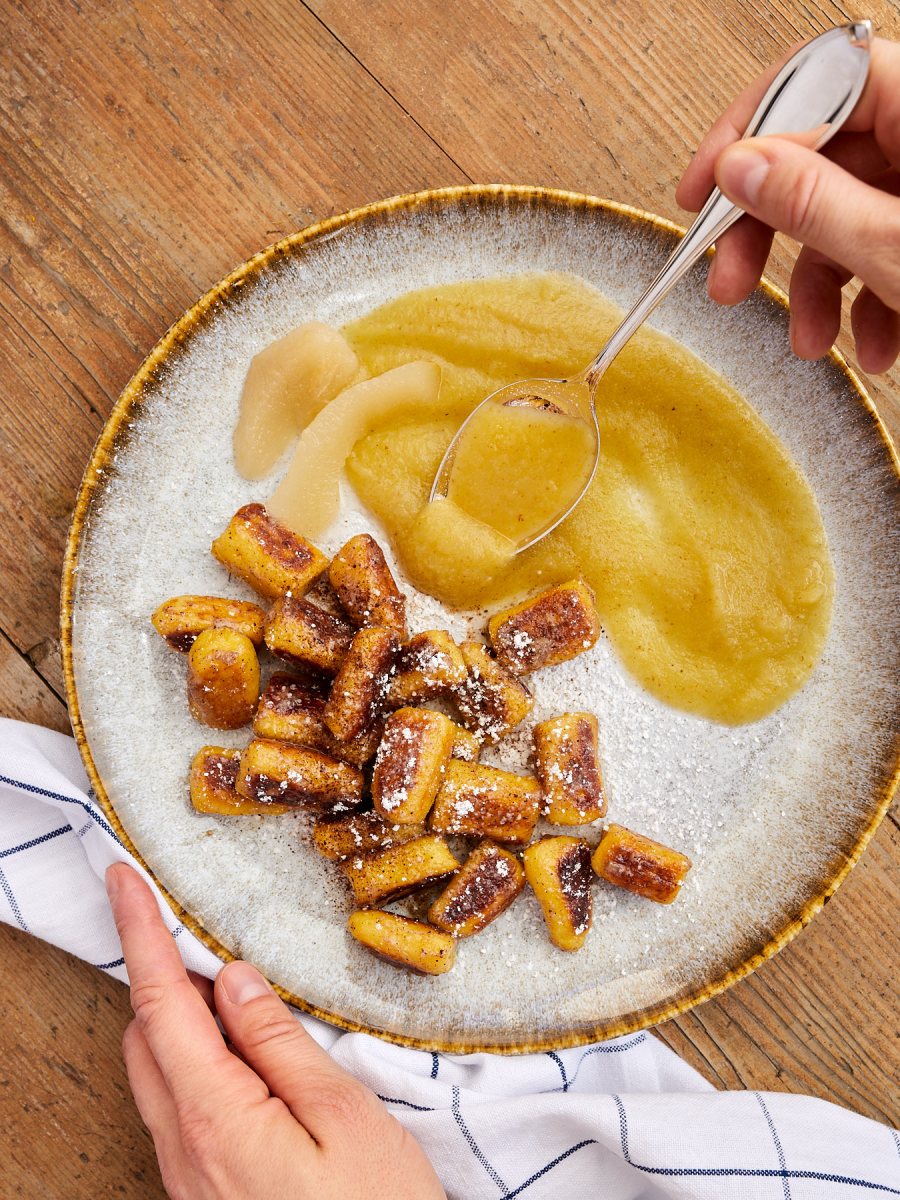 Daumnidai (Kartoffelnudeln)